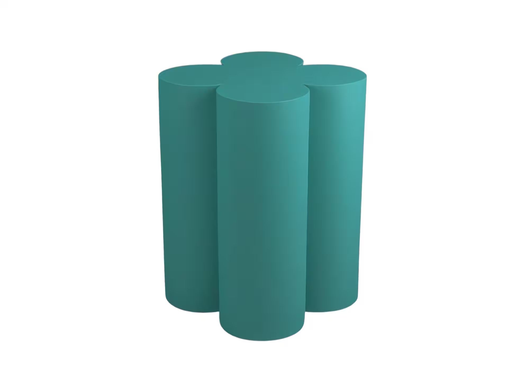 Custom Handmade Pedestal Clover Cylinder Steel Base| 4YAPRAK