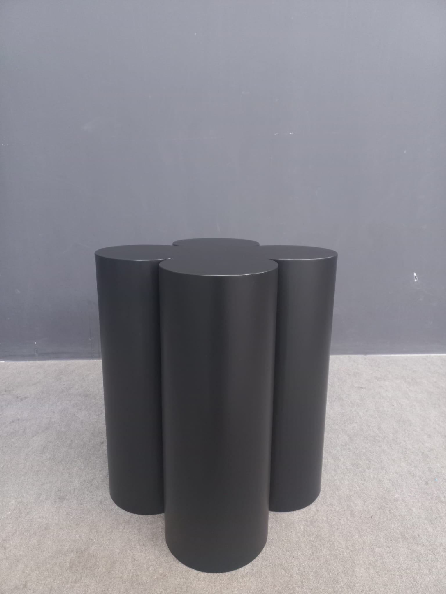 Custom Handmade Pedestal Clover Cylinder Steel Base| 4YAPRAK