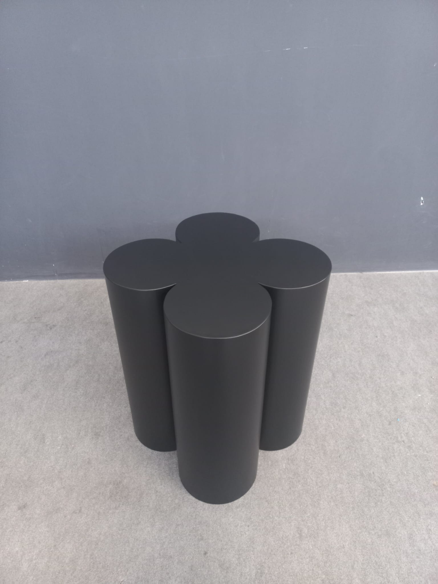 Custom Handmade Pedestal Clover Cylinder Steel Base| 4YAPRAK