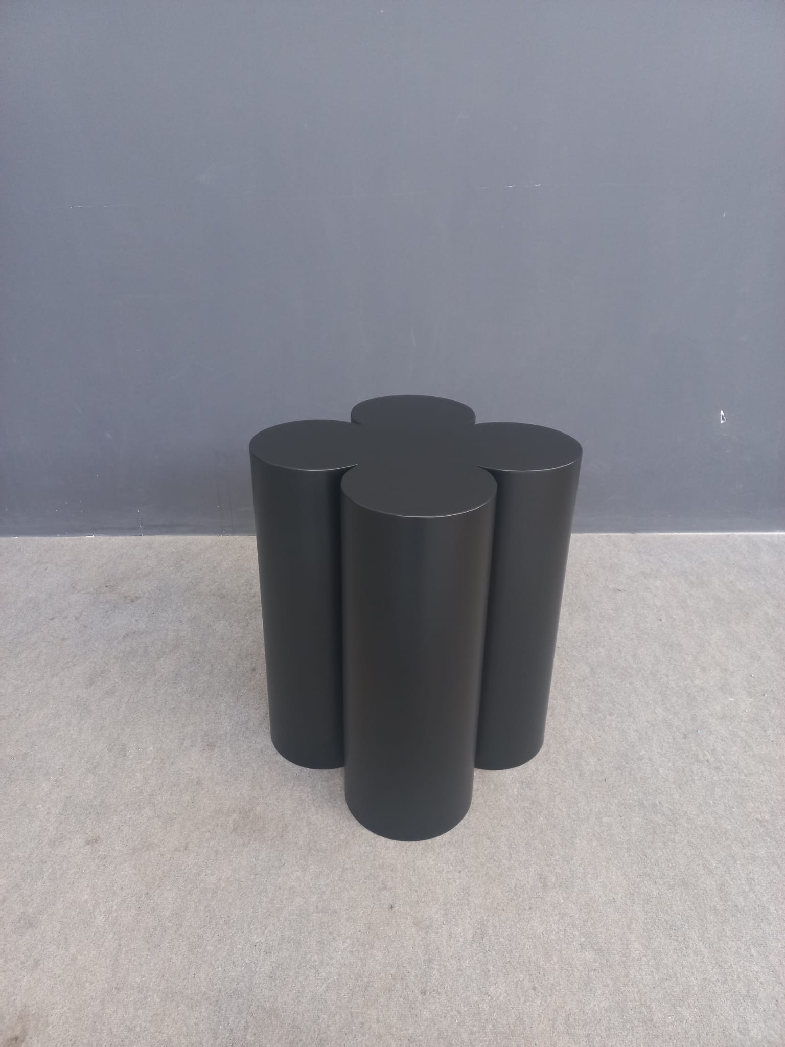 Custom Handmade Pedestal Clover Cylinder Steel Base| 4YAPRAK