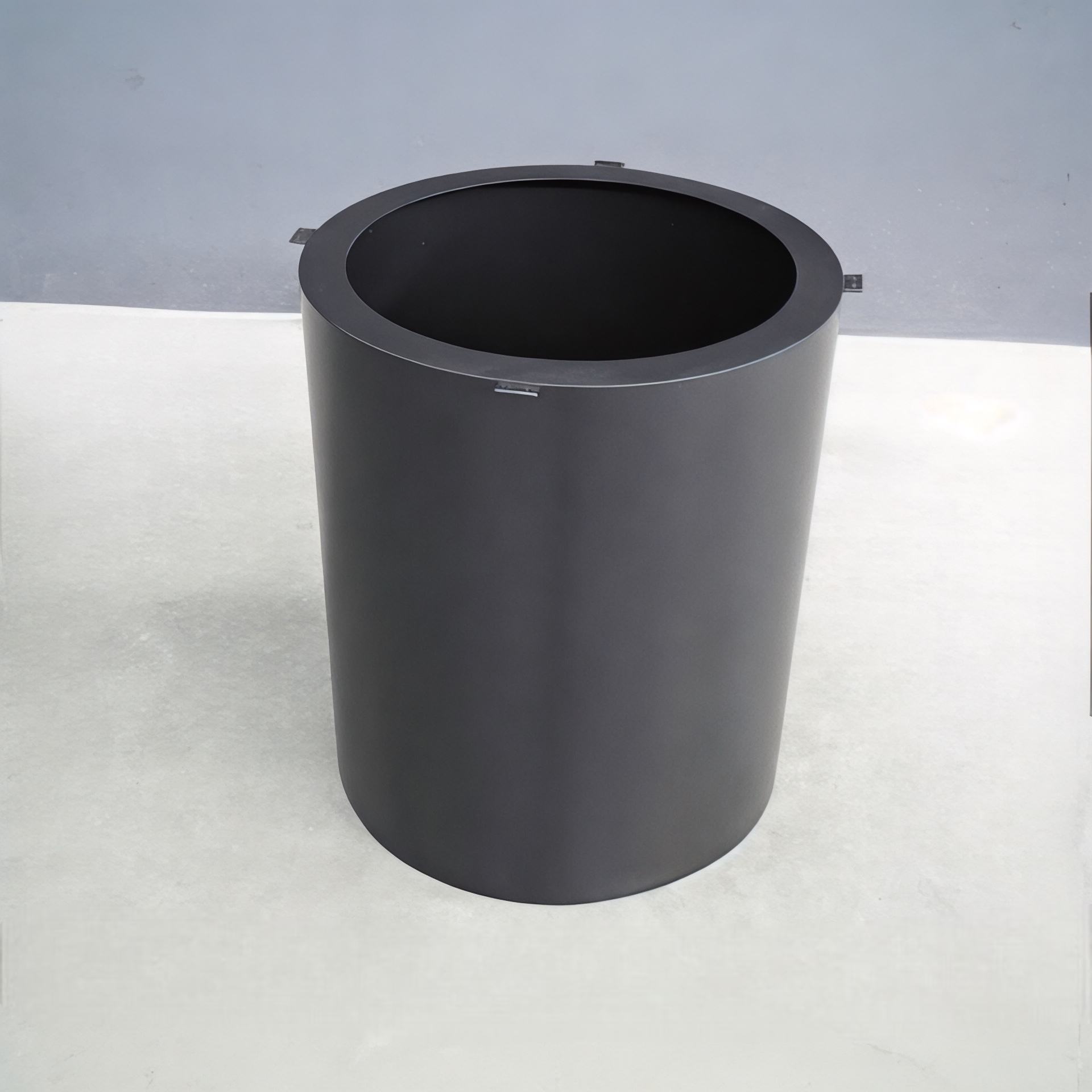 Custom Steel Drum Table Base | Modern Industrial Design | Table Base Cylinder