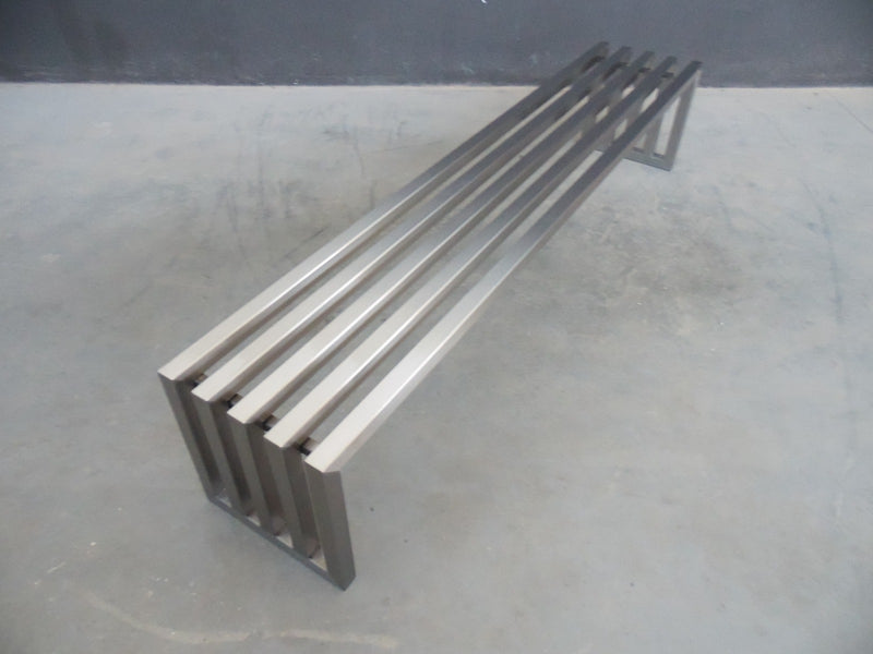 Indoor & Outdoor Stainless Steel UZUN BENCH | CUSTOM Made Bench for Li ...
