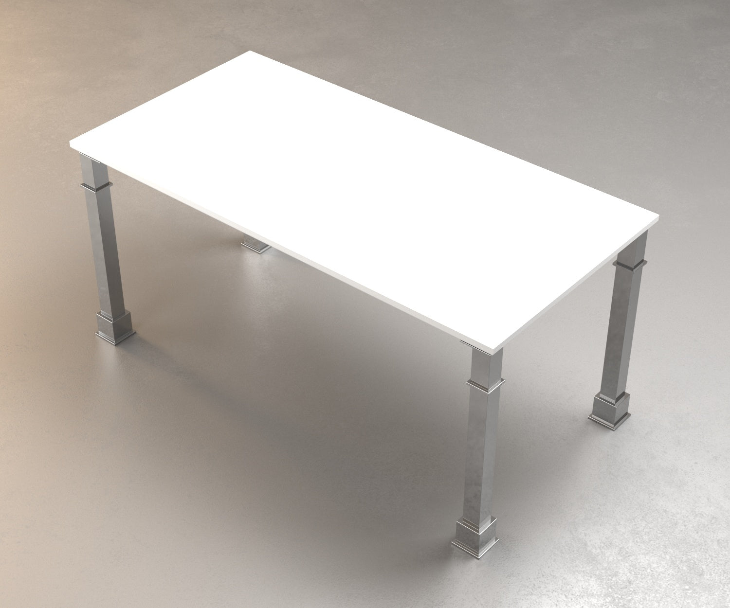 Stainless Steel Modern Counter & Kitchen Island Leg | ZAZADIN POST ( Set of 2 )