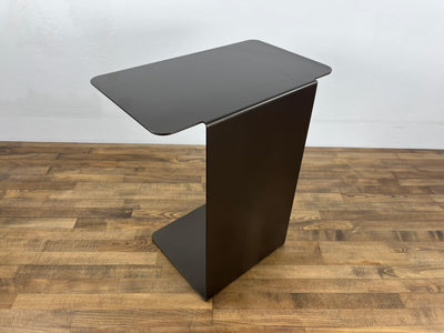 dark bronze c table base 