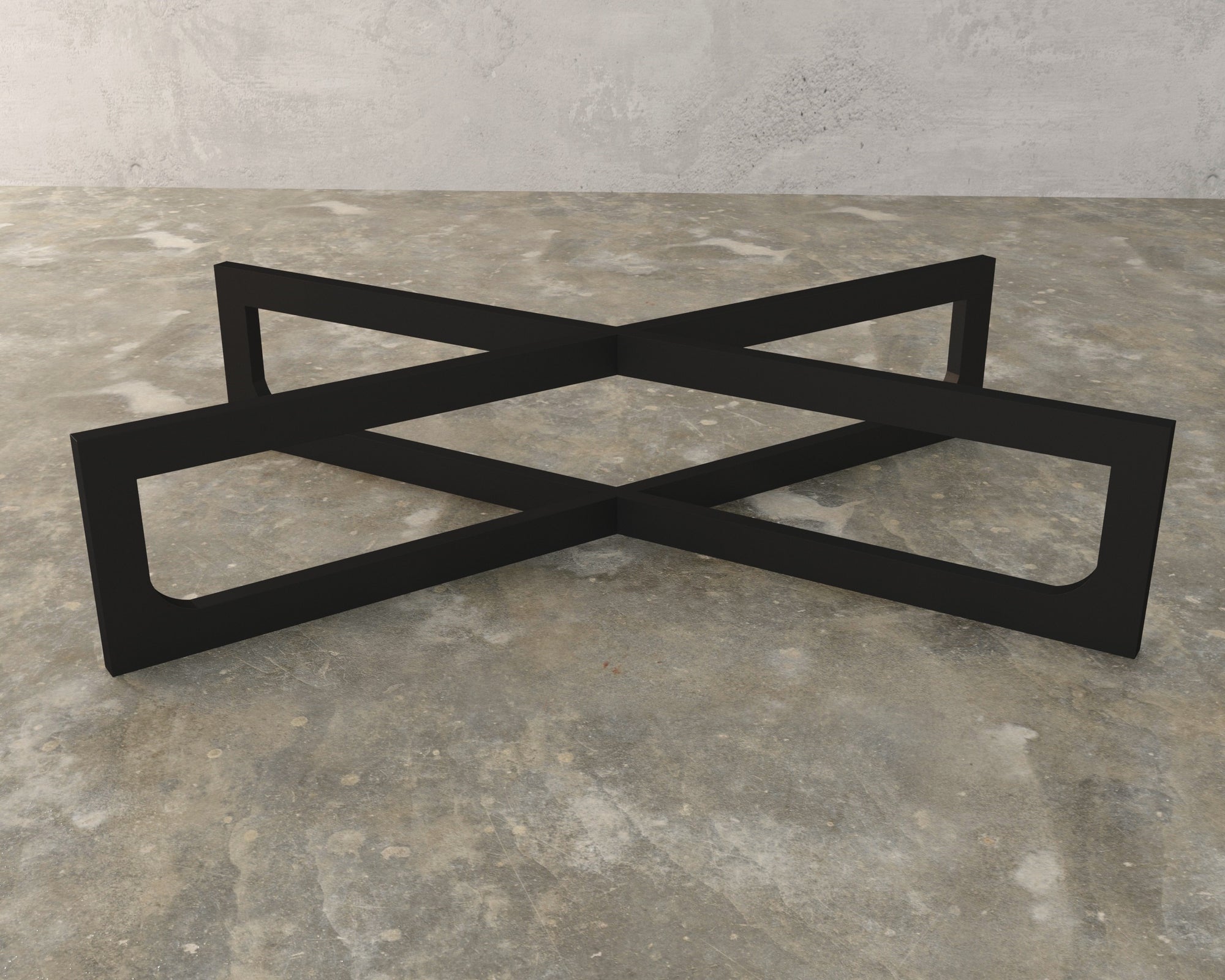 Modern Low Height Coffee Table Base | Centre Table Base | Customizable