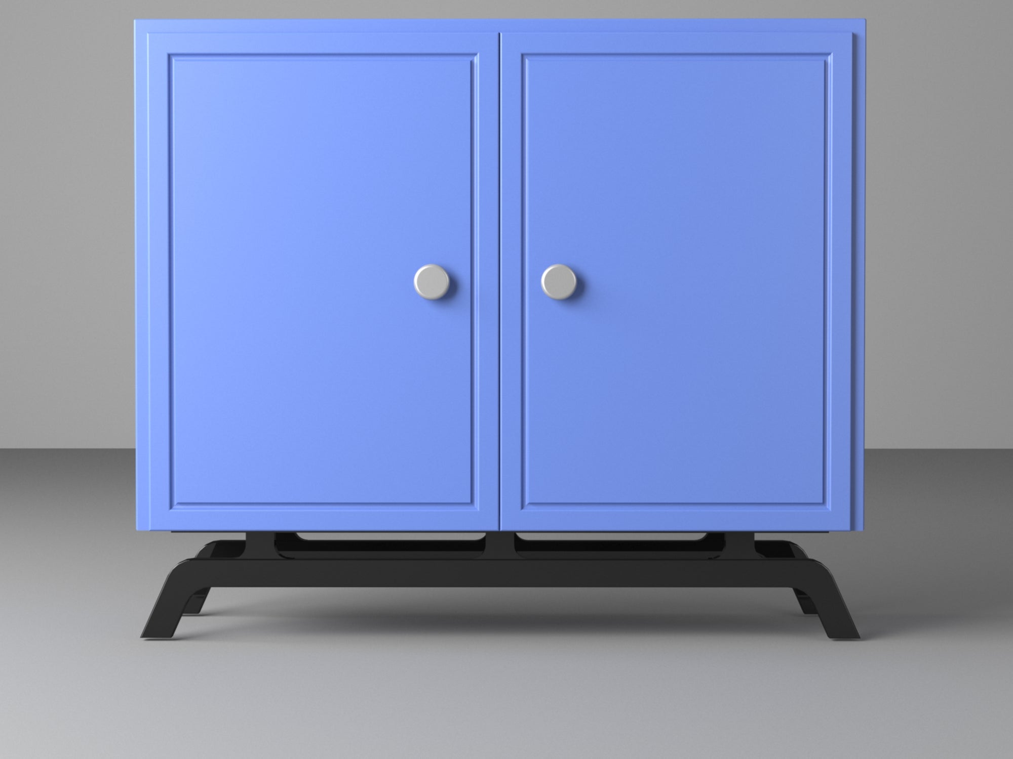 Mid Century Modern Furniture Legs ,Metal Cabinet Base Frame / Metal Legs For Credenza & Buffets ,Sideboards
