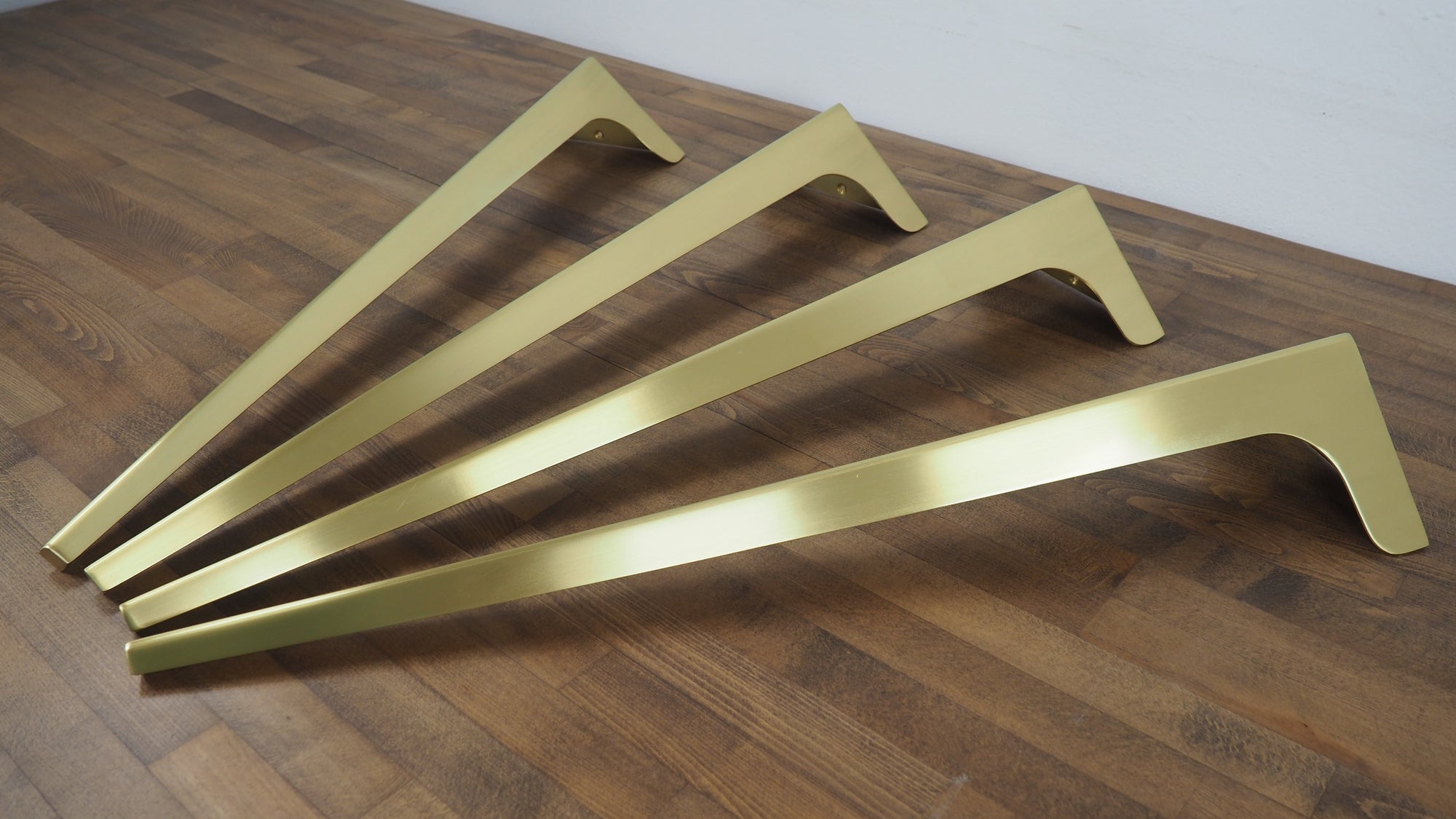 28" Wings Brass Table Legs, Height 26" 32" Set(4)