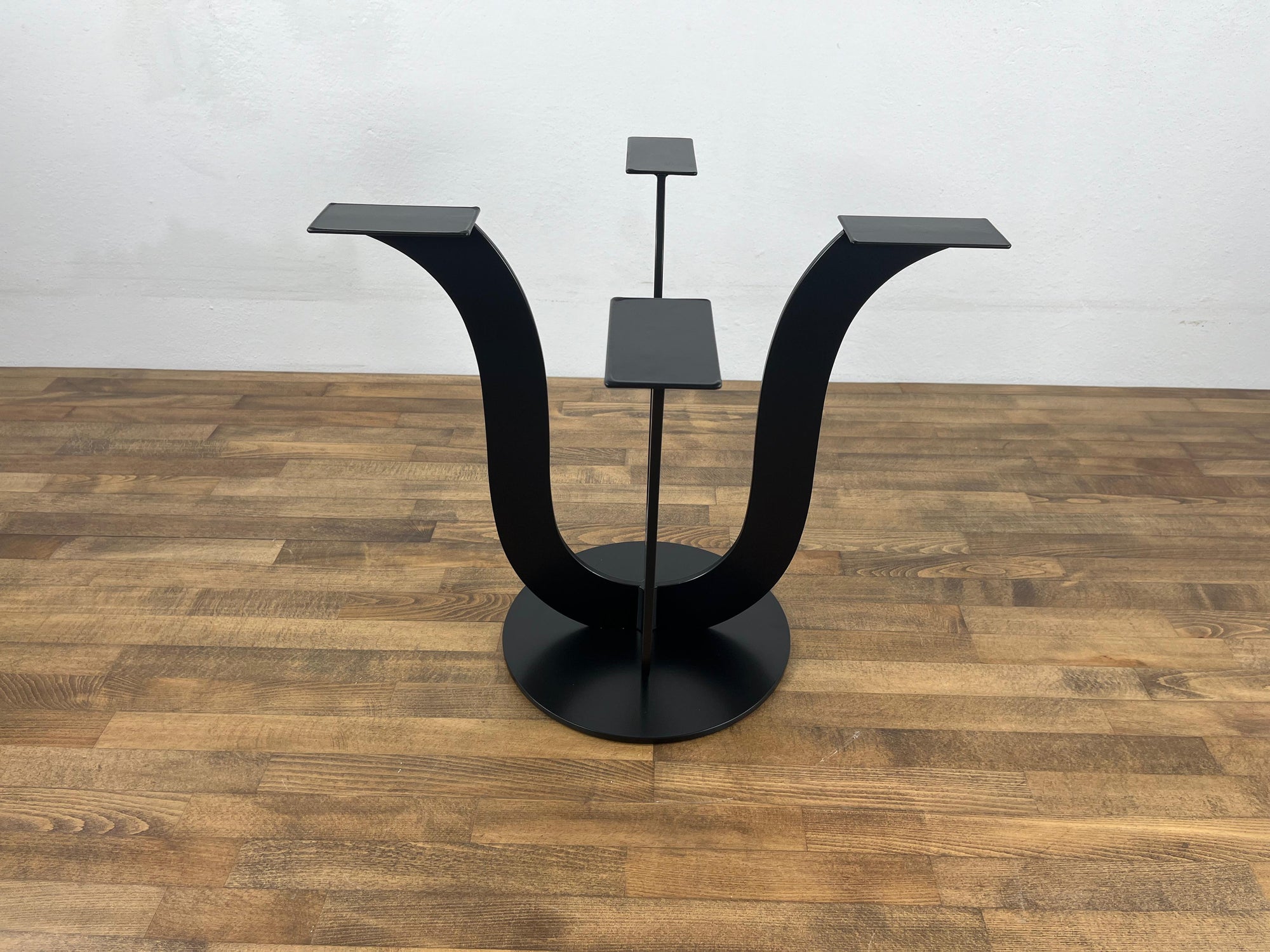 TULIP END Table Base | Side Table Base Metal | Handmade Unique Base | LALE
