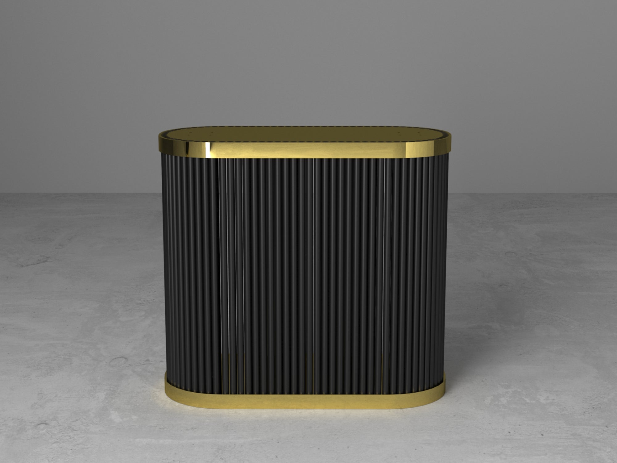 Modern Pedestal Metal Table Base |Dining Table Base |Customizable; Rectangular, Square Table Tops  | ADA DIZDAR 2852