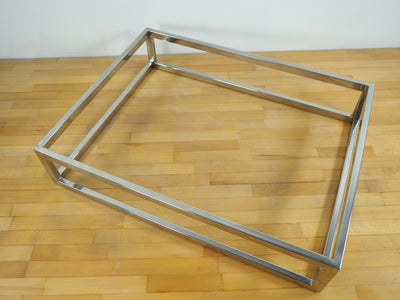 modern stainless steel coffee table base 