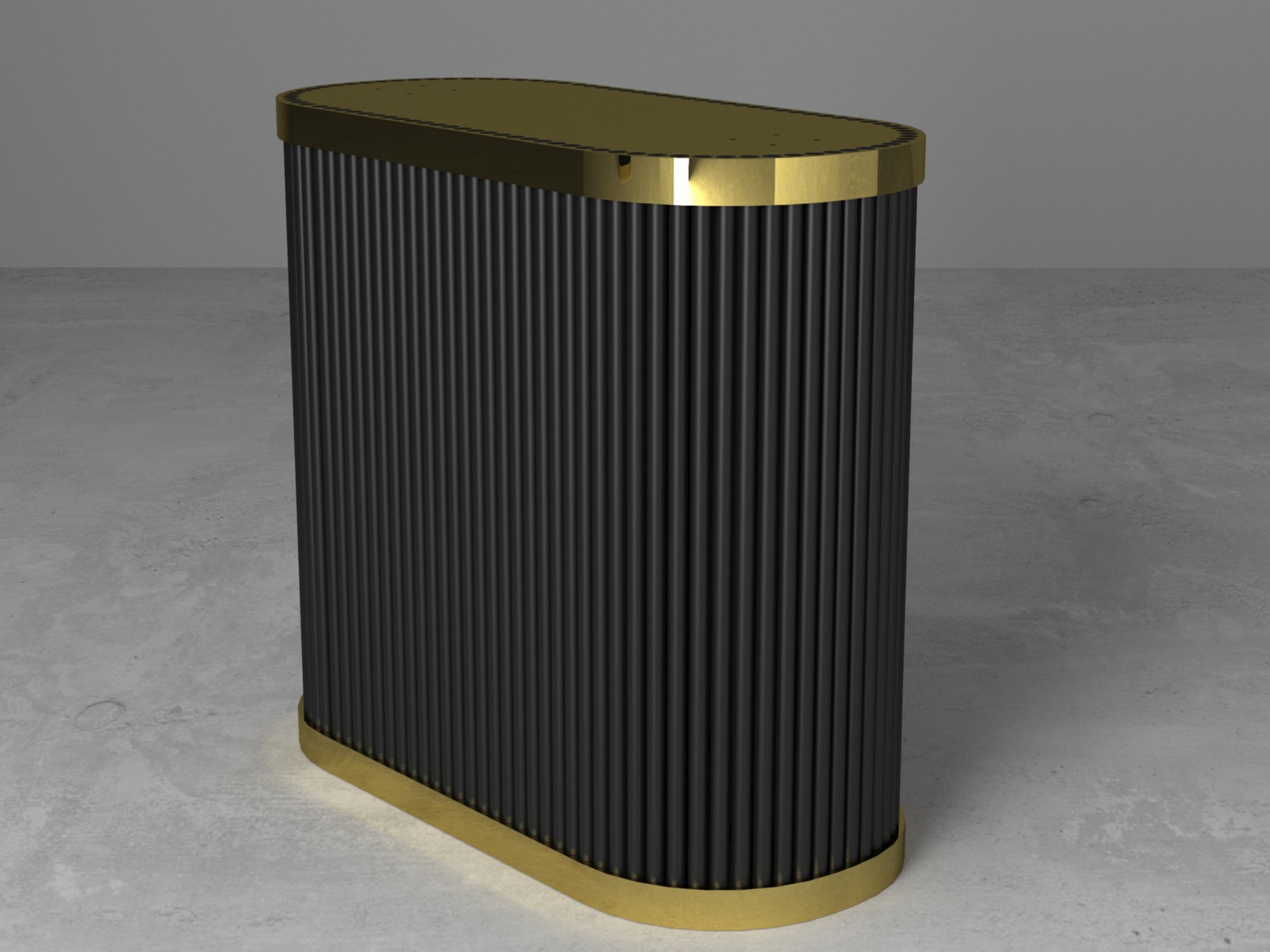 Modern Pedestal Metal Table Base |Dining Table Base |Customizable; Rectangular, Square Table Tops  | ADA DIZDAR 2852