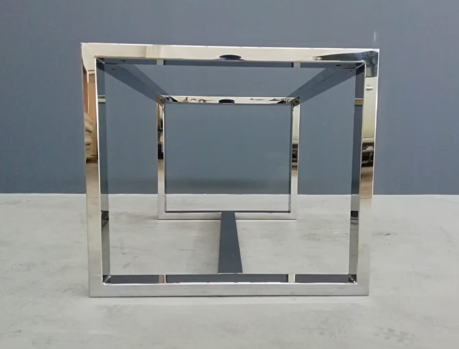 Stainless Steel Table Base Frame – For Marble, Stone, Glass, or Wood T ...