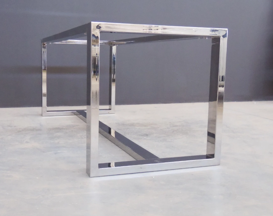 Stainless Steel Table Base Frame – For Marble, Stone, Glass, or Wood T ...