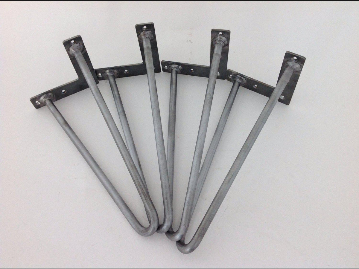 10" Hairpin Legs,rod 12 Mm, Height 4" - 11"set(4)