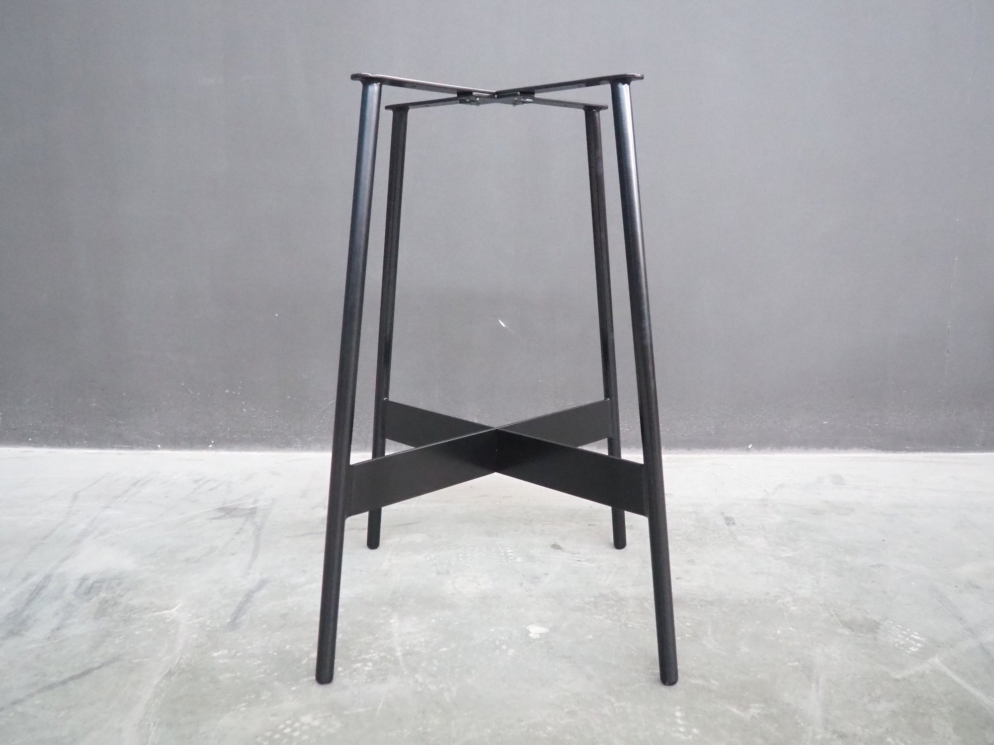 Sturdy and Stylish Metal Bar Height Table Base for Pub and Bistro ...