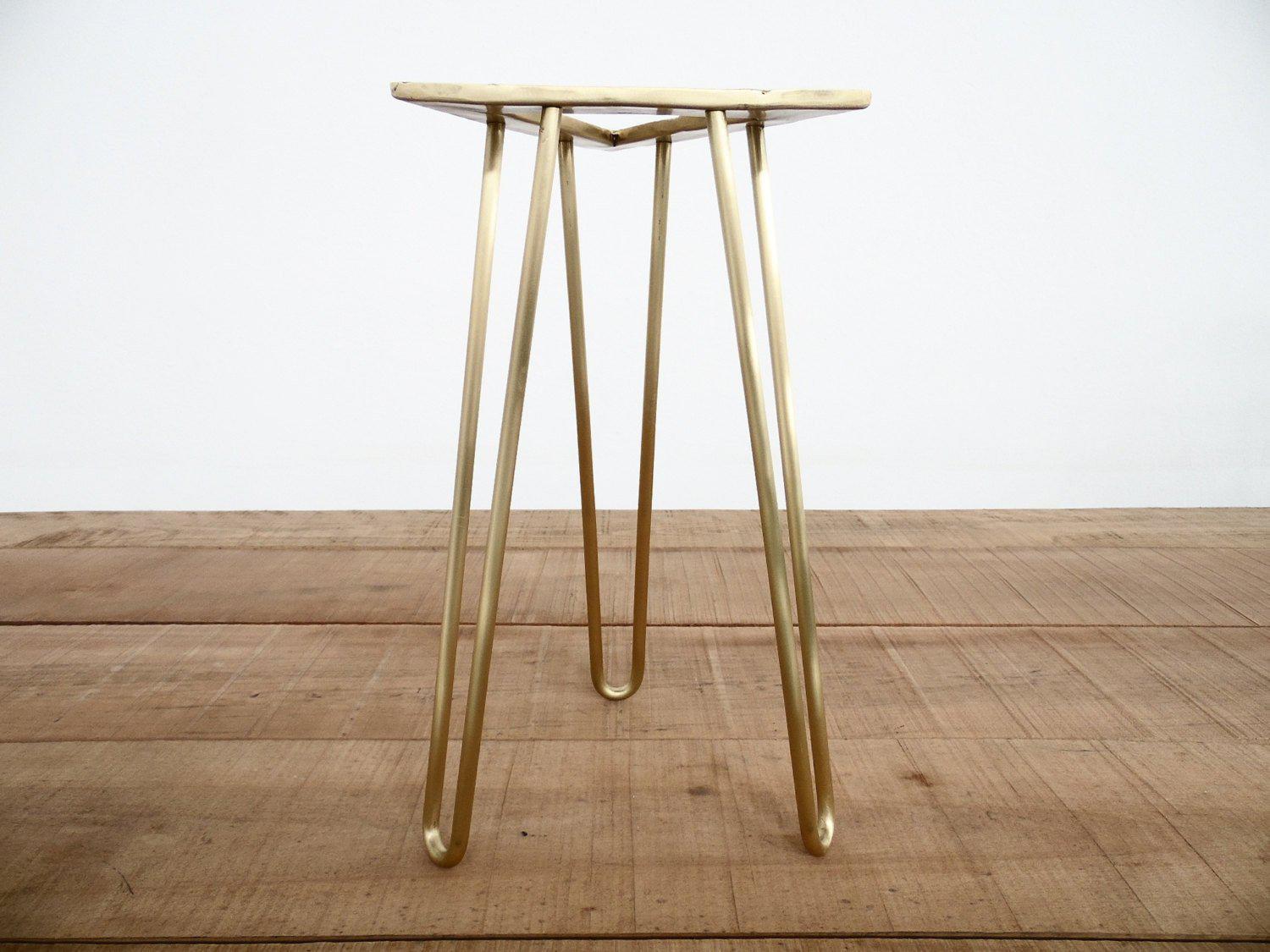 Brass hairpin table discount legs