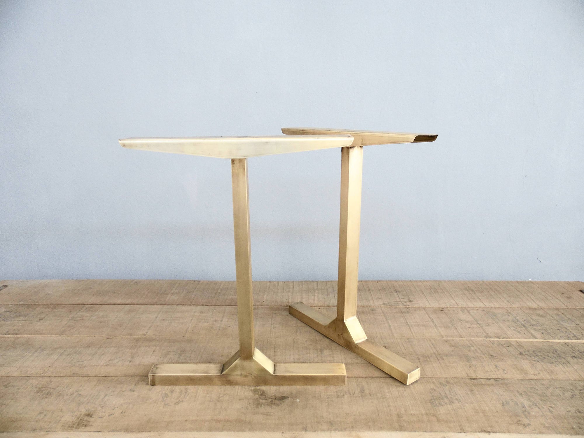 brass legs for modern tables