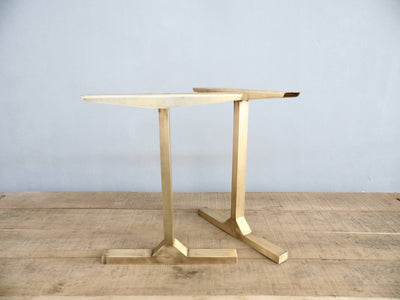 brass legs for modern tables
