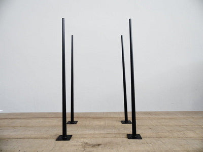 metal dining table legs