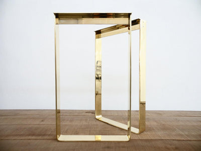 brass dining table legs