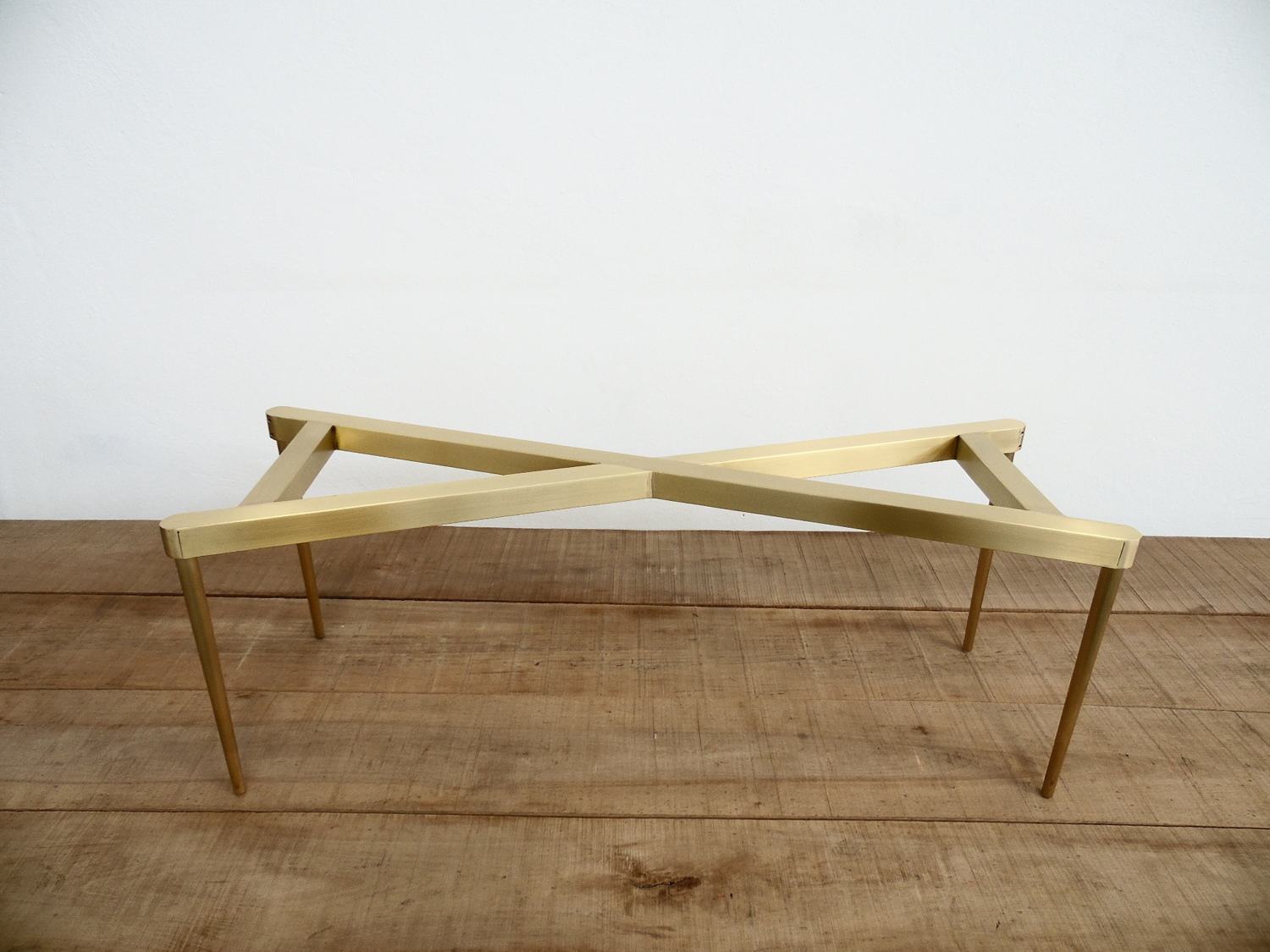 brass coffee table legs 