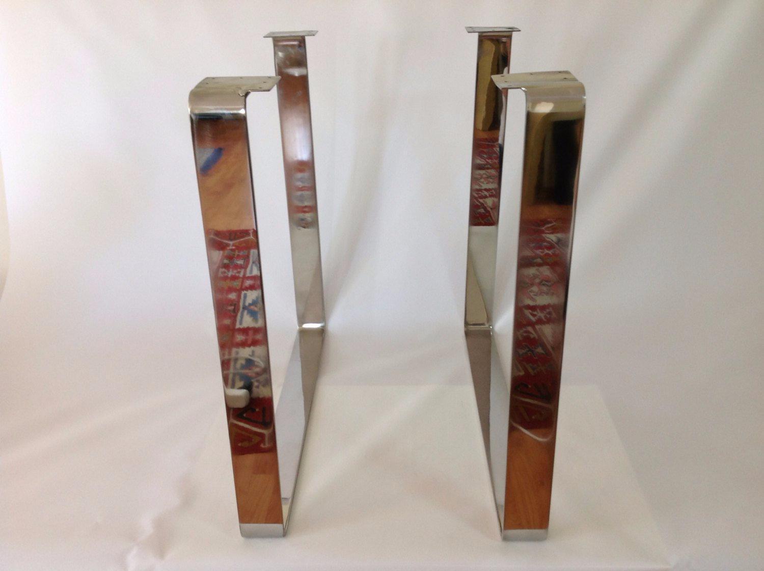 stainless steel table legs table base customizble table legs made to order ,dining table legs metal