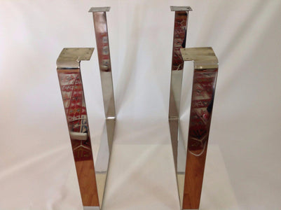 modern dining table legs stainless steel 
