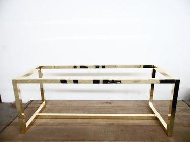 metal dining table base
