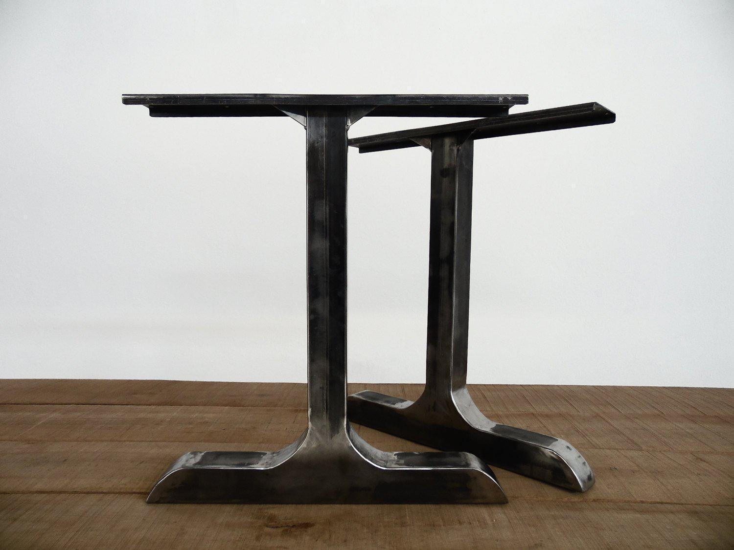 28" Single Bar-70 Table Legs, 28" Width Base,height 26" - 32" Set (2)