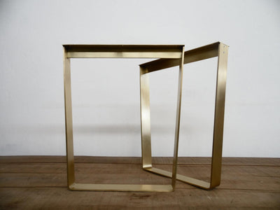brass table legs