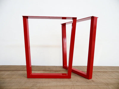 Colorful designs,red table legs,red metal furniture accessories,table base,sofa table legs