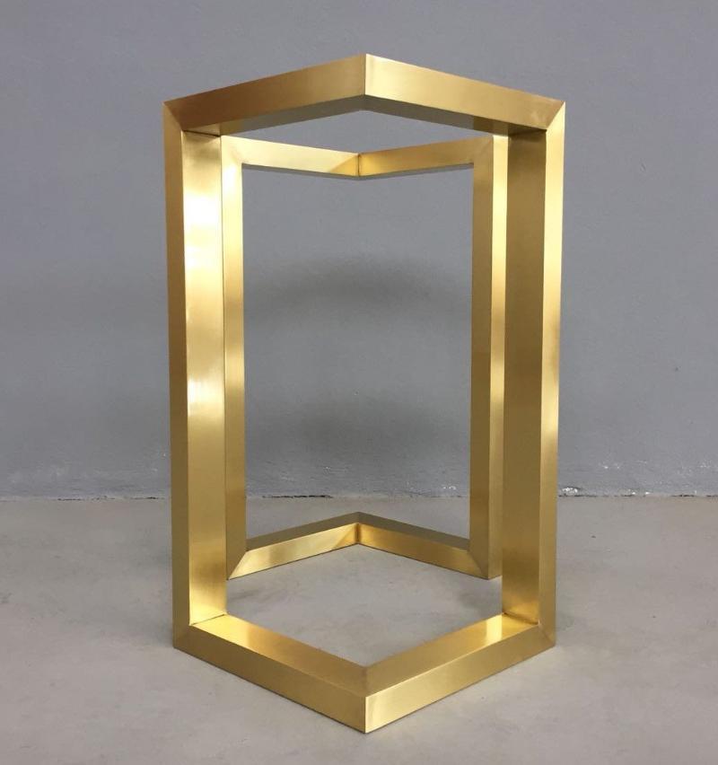 brass table legs