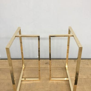 gold table legs