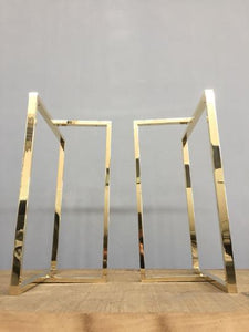 brass table legs modern