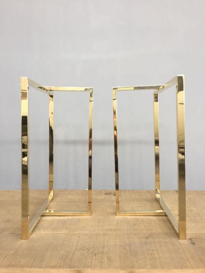 brass dining table legs 