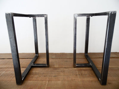 steel table legs