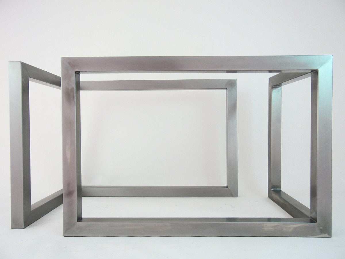 stainless steel table base