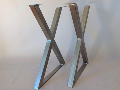 brushed stainless steel table legs for dining tables 
