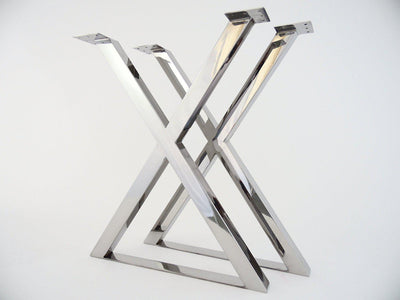 modern stainless steel table legs 