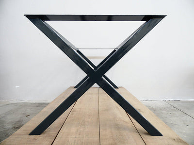 cadre en métal pieds de la table