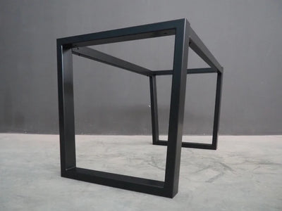 made to order steel frame table base 