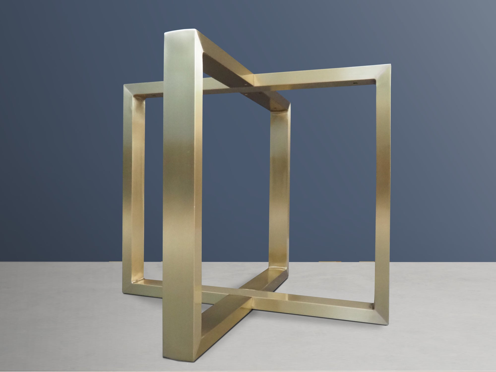 brass dining table base for luxury