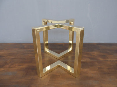 brass bench legs