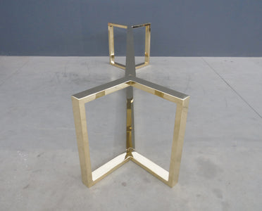 brass table base for dining table