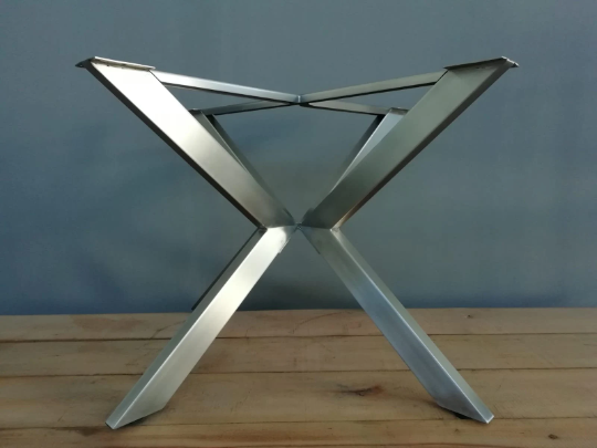 28" Tug 28" Round Stainless Steel Dining Table Base