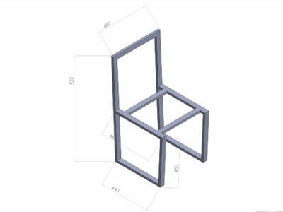 chair drawing