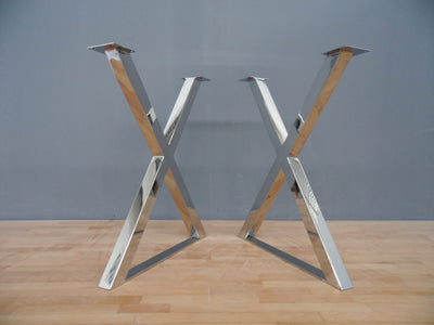 chrome table legs for desks