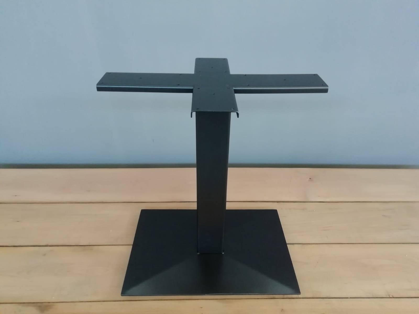 dining table pedestal base metal