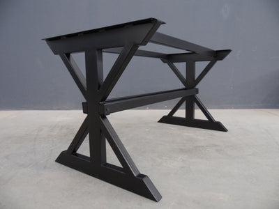 farmhouse trestle table legs by Balasagun