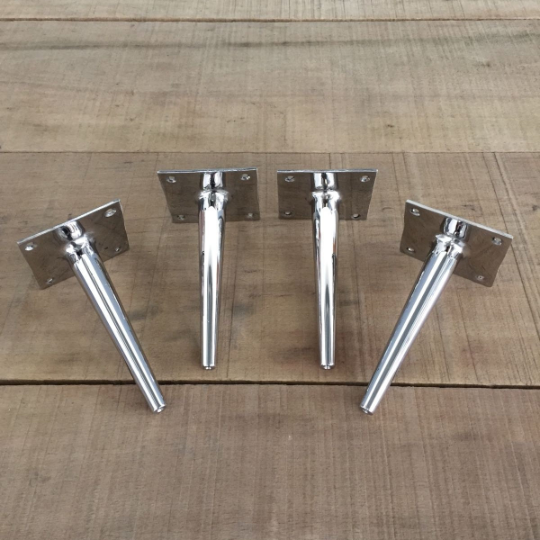 furniture legs stainless steel set of 4